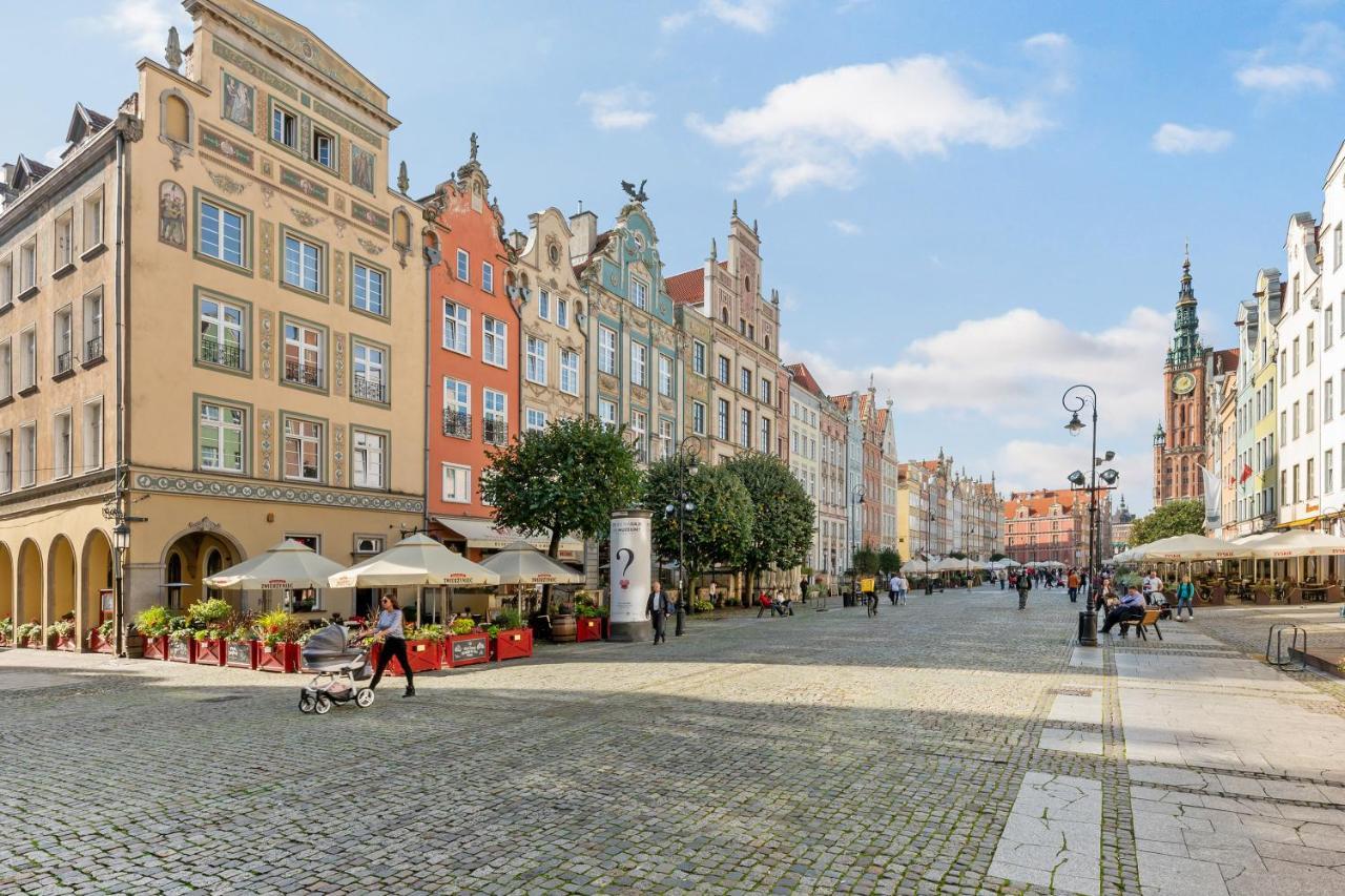 Dlugi Targ Street, Main Old Town & Riverside By Downtown Apartments Gdansk Exterior foto