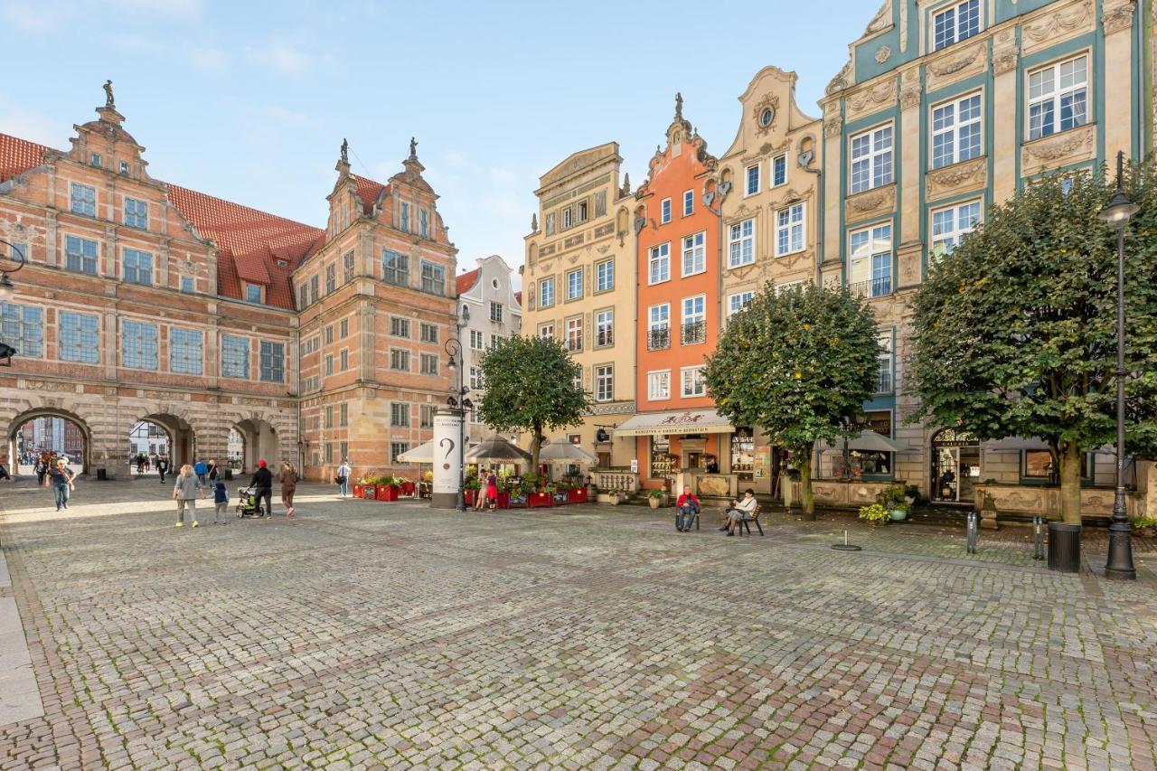 Dlugi Targ Street, Main Old Town & Riverside By Downtown Apartments Gdansk Exterior foto